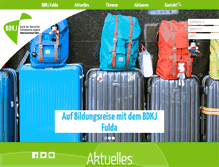 Tablet Screenshot of bdkj-fulda.de